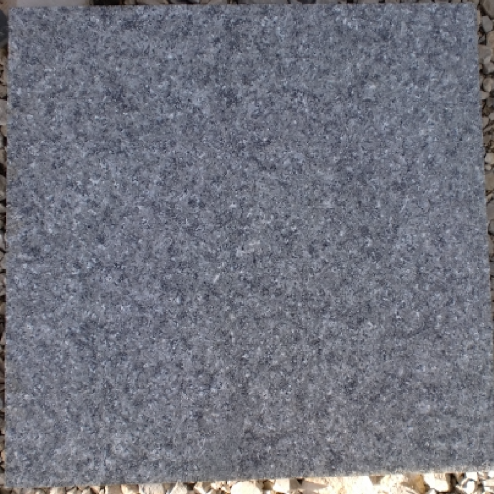 Calçada cubo cianito flamejado