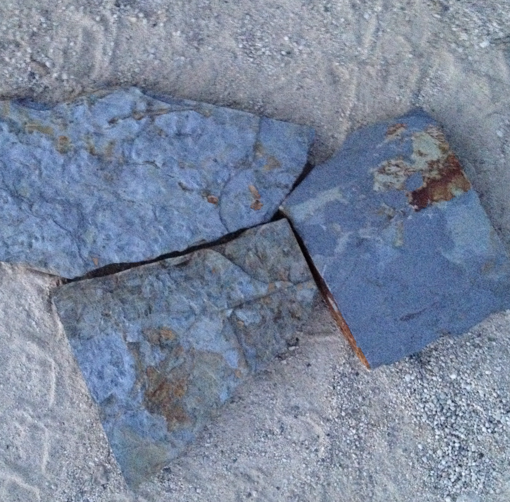 Xisto caramulo rústico aberto